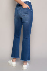 High Rise Regular Crop Boot Jeans