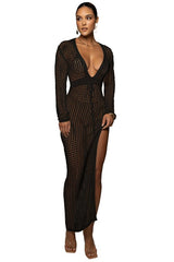 SEXY CROCHET HOLLOW CARVED MAXI DRESS king-general-store-5710.myshopify.com