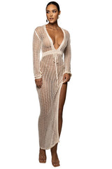 SEXY CROCHET HOLLOW CARVED MAXI DRESS king-general-store-5710.myshopify.com