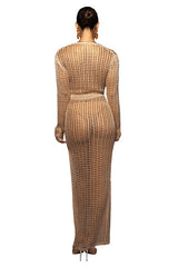 SEXY CROCHET HOLLOW CARVED MAXI DRESS king-general-store-5710.myshopify.com