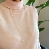 Freshwater Pearl Long Chain Necklace king-general-store-5710.myshopify.com