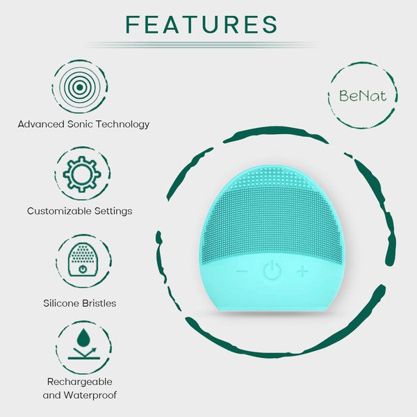 Rechargeable Facial Cleansing Brush king-general-store-5710.myshopify.com