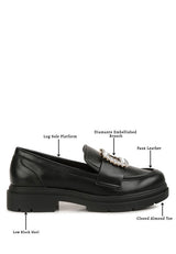 Bossi Loafers With Buckle Embellishment