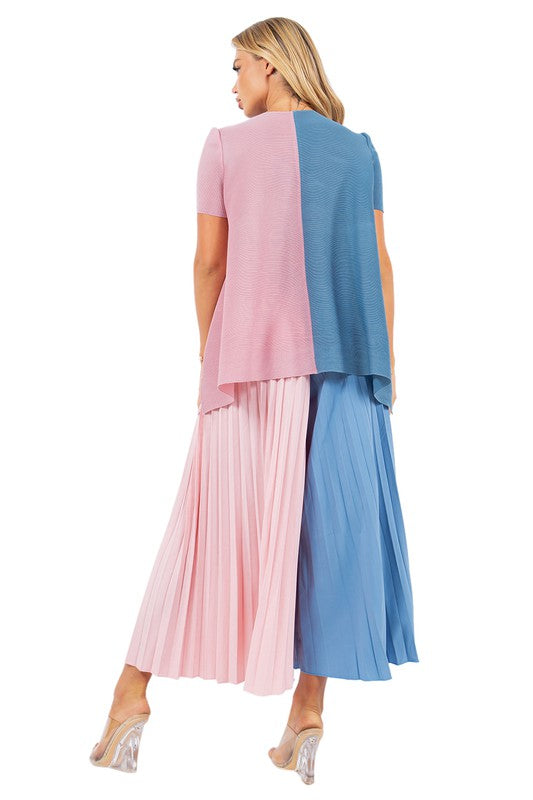 Color Block Palazzo Pants Set king-general-store-5710.myshopify.com