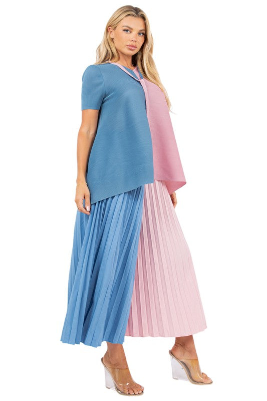 Color Block Palazzo Pants Set king-general-store-5710.myshopify.com