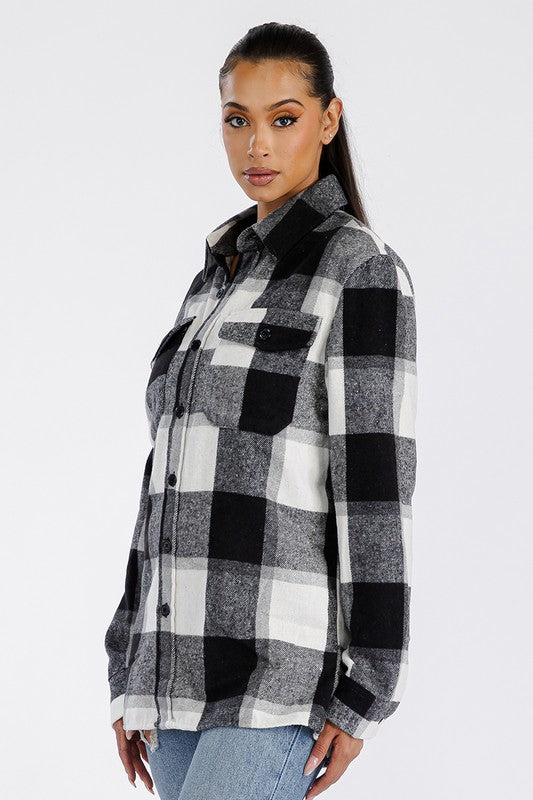 Boyfriend Oversized Soft Flannel Shacket king-general-store-5710.myshopify.com