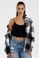 Oversized Boyfriend Soft Flannel Shacket king-general-store-5710.myshopify.com