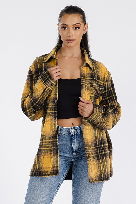 Boyfriend Oversized Soft Flannel Shacket king-general-store-5710.myshopify.com