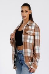 Boyfriend Oversized Soft Flannel Shacket king-general-store-5710.myshopify.com