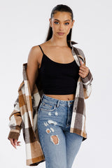 Boyfriend Oversized Soft Flannel Shacket king-general-store-5710.myshopify.com