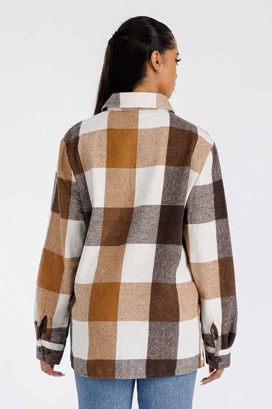 Boyfriend Oversized Soft Flannel Shacket king-general-store-5710.myshopify.com