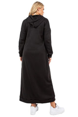 SEXY LONG MAXI HOODIE DRESS king-general-store-5710.myshopify.com