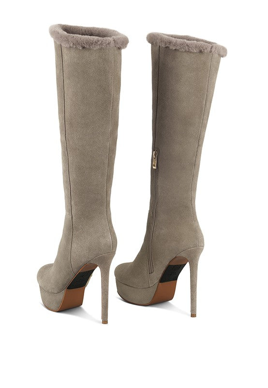 SALDANA Convertible Suede Leather High Boots king-general-store-5710.myshopify.com