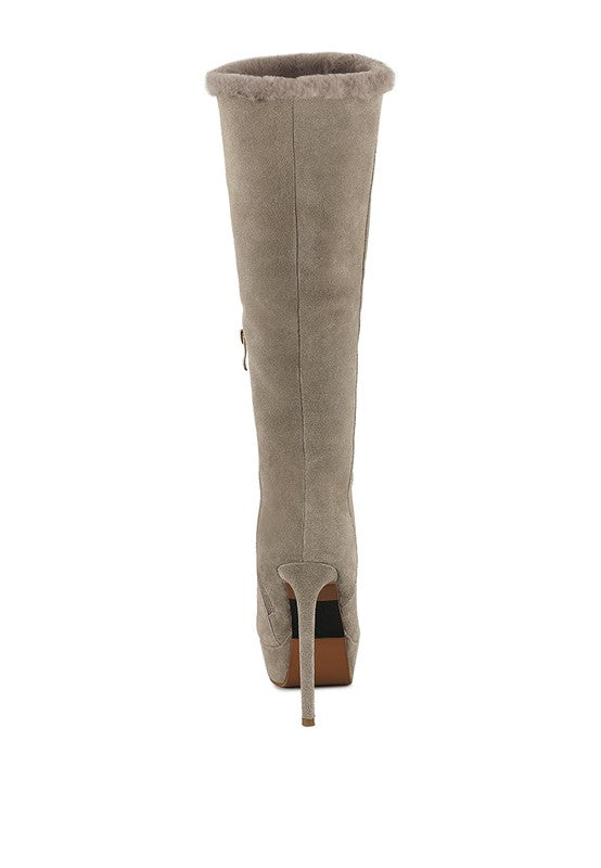 SALDANA Convertible Suede Leather High Boots king-general-store-5710.myshopify.com