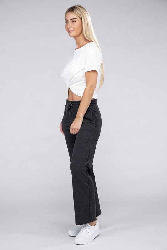 Lounge Wide Pants with Drawstrings king-general-store-5710.myshopify.com