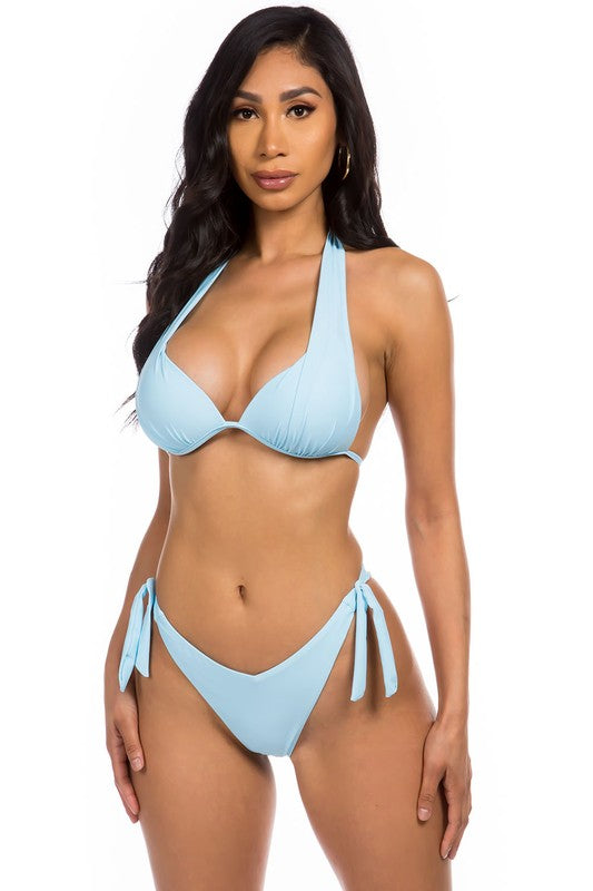 Adjustable Halter Top Bikini king-general-store-5710.myshopify.com