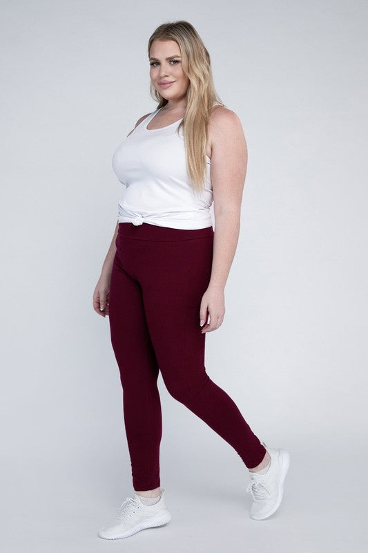 Plus Everyday Leggings with Pockets king-general-store-5710.myshopify.com