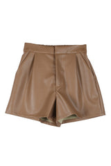 Vegan Leather Fashion Shorts king-general-store-5710.myshopify.com