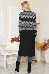 Mixed Media Maxi Cardigan king-general-store-5710.myshopify.com