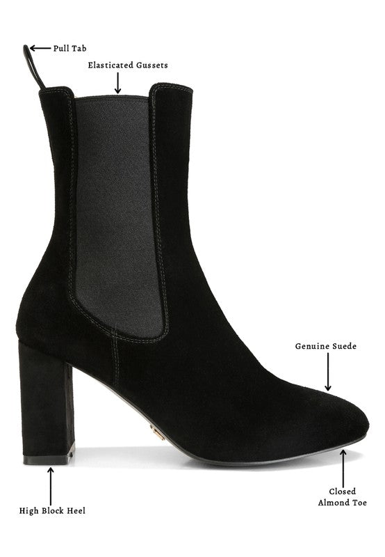 Gaven Suede High Ankle Chelsea Boots king-general-store-5710.myshopify.com