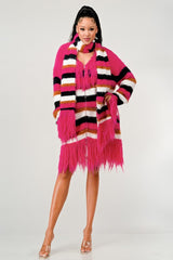 Athina Fuzzy Striped Sweater king-general-store-5710.myshopify.com