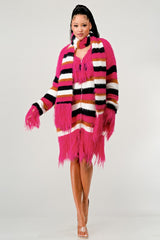 Athina Fuzzy Striped Sweater king-general-store-5710.myshopify.com