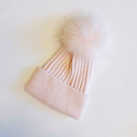 Pure Angora Genuine Fur Luxe Beanie king-general-store-5710.myshopify.com