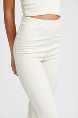 Creme High Waist Flared Pants king-general-store-5710.myshopify.com