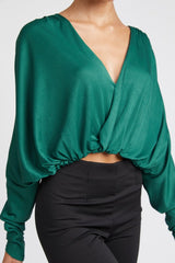 Dolman Twist Front Top king-general-store-5710.myshopify.com