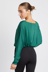 Dolman Twist Front Top king-general-store-5710.myshopify.com