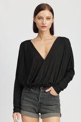 Dolman Twist Front Top king-general-store-5710.myshopify.com