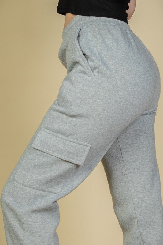 Side Pocket Drawstring Waist Sweatpants king-general-store-5710.myshopify.com