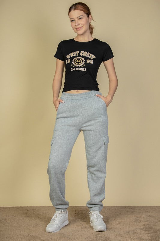 Side Pocket Drawstring Waist Sweatpants king-general-store-5710.myshopify.com