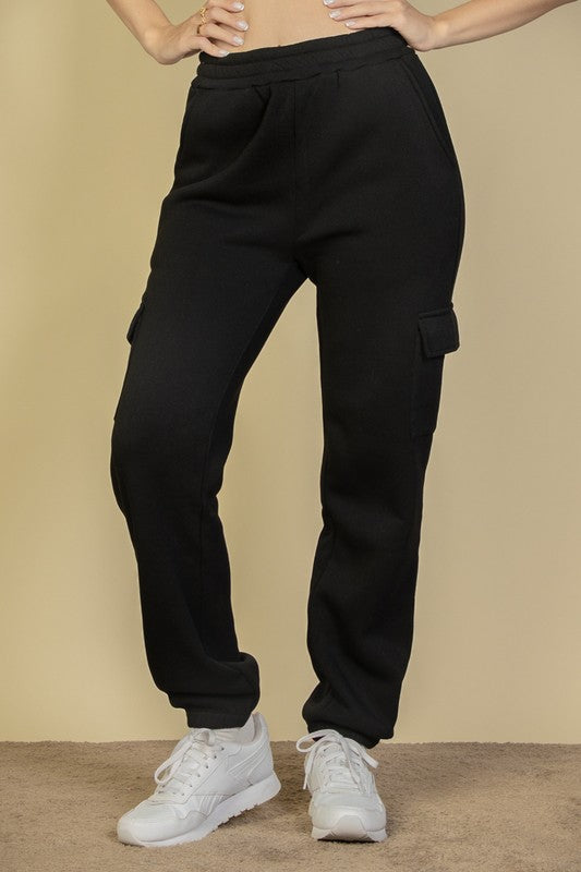 Side Pocket Drawstring Waist Sweatpants king-general-store-5710.myshopify.com