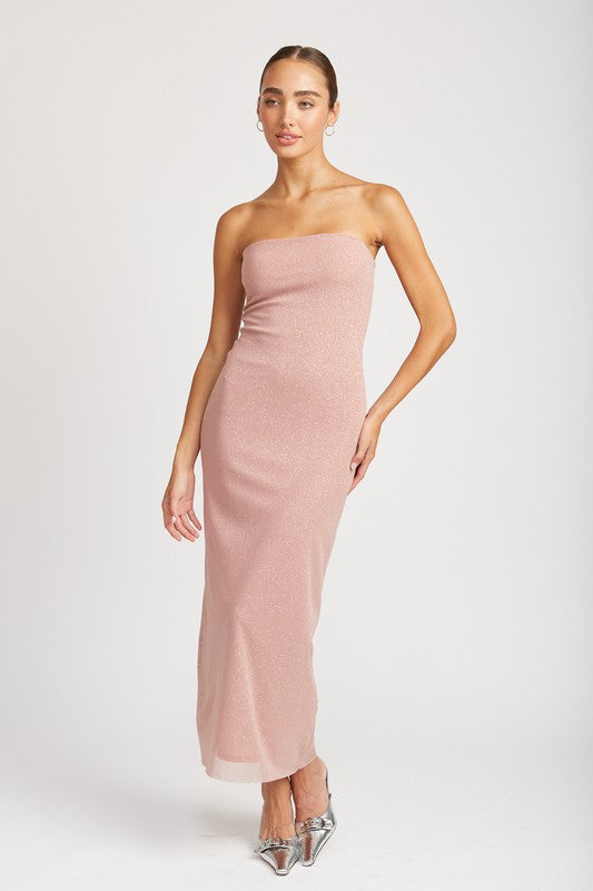 GLITTER MAXI TUBE DRESS king-general-store-5710.myshopify.com