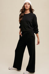Knit Sweat Top and Pants Athleisure Lounge Sets king-general-store-5710.myshopify.com