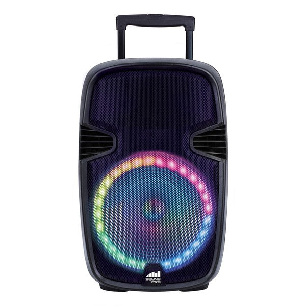 Naxa Portable 15 Inch BT Speaker w Color Light