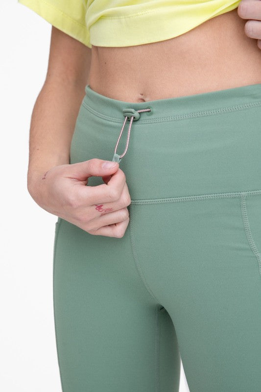 Adjustable Bungee Waist Hiking Leggings king-general-store-5710.myshopify.com