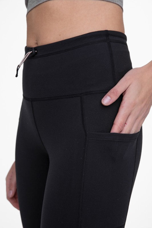 Adjustable Bungee Waist Hiking Leggings king-general-store-5710.myshopify.com