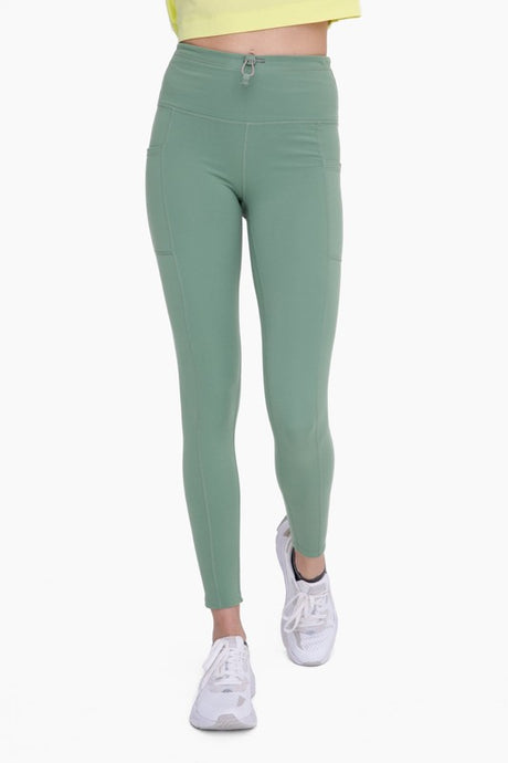 Adjustable Bungee Waist Hiking Leggings king-general-store-5710.myshopify.com