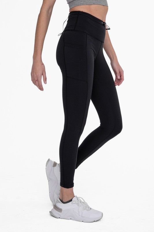 Adjustable Bungee Waist Hiking Leggings king-general-store-5710.myshopify.com