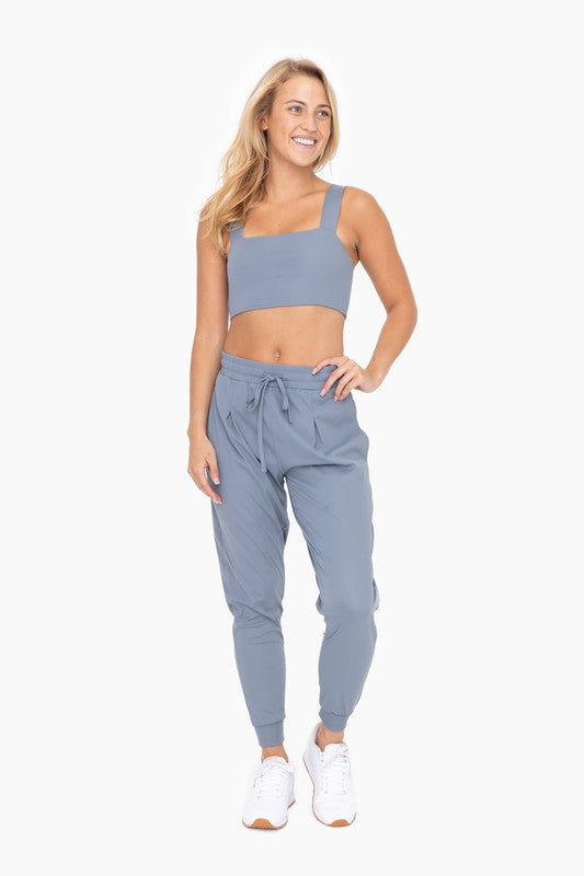 Solid Pleated Front Joggers king-general-store-5710.myshopify.com