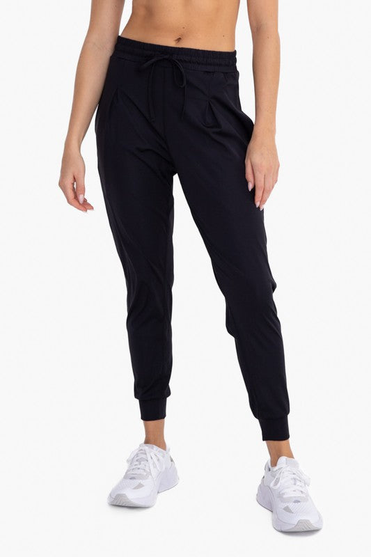 Solid Pleated Front Joggers king-general-store-5710.myshopify.com