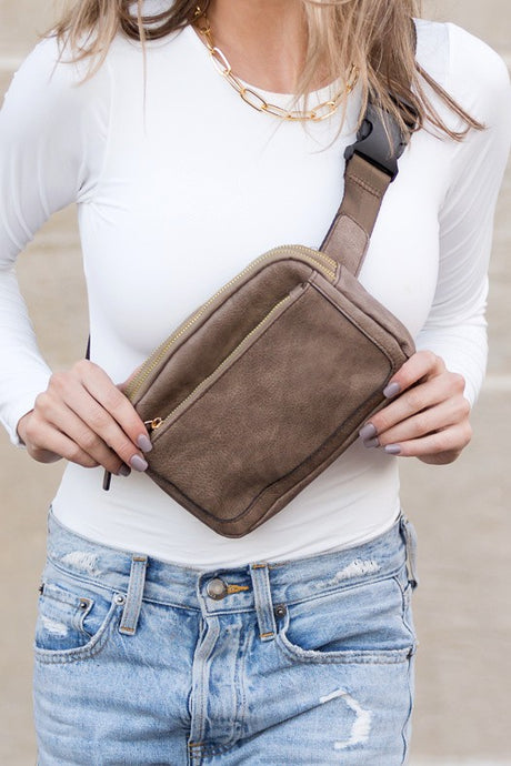 Presly Vegan Leather Everywhere Sling Belt Bag king-general-store-5710.myshopify.com