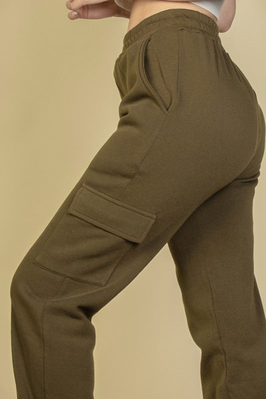 Side Pocket Drawstring Waist Sweatpants king-general-store-5710.myshopify.com