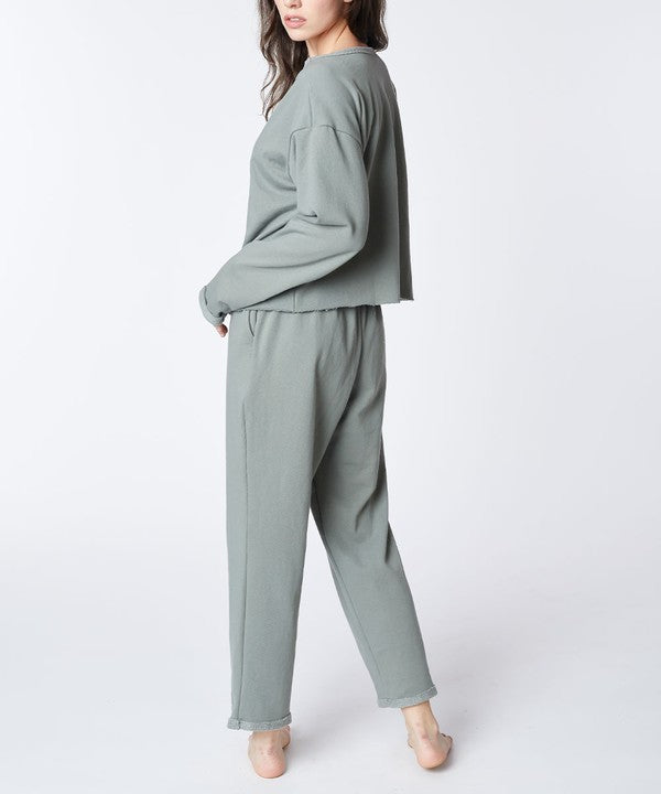 Recycled Cotton Loungewear Set king-general-store-5710.myshopify.com