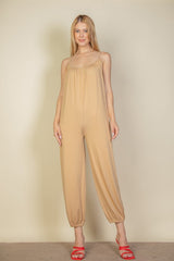 Spaghetti Strap Solid Jumpsuit king-general-store-5710.myshopify.com