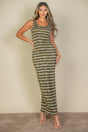 Tie Dye Printed Tank Bodycon Maxi Dress king-general-store-5710.myshopify.com