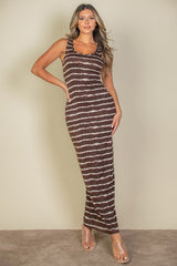 Tie Dye Printed Tank Bodycon Maxi Dress king-general-store-5710.myshopify.com