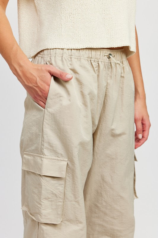 STRAIGHT LEG PANTS WITH ELASTIC WAIST BAND king-general-store-5710.myshopify.com